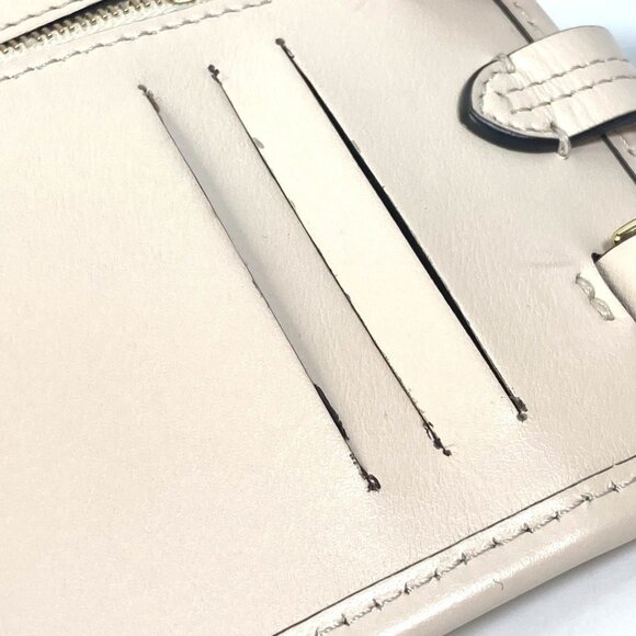 FENDI Cream Leather Zucca Shoulder Bag - Picture 9 of 14